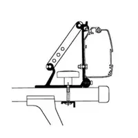 Thule adapter for takstativ Til Omnistor 5000 og 8000 seriene