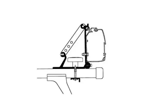 Thule adapter for takstativ Til Omnistor 5000 og 8000 seriene 