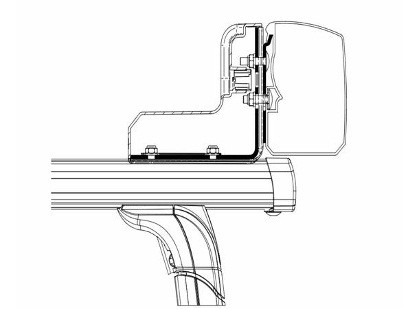 Thule adapter for takstativ Til Omnistor 3200 