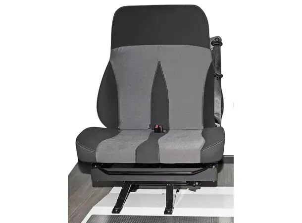 Dreibar dobbelsete svart/grå – Modell 650 | Caravan.no