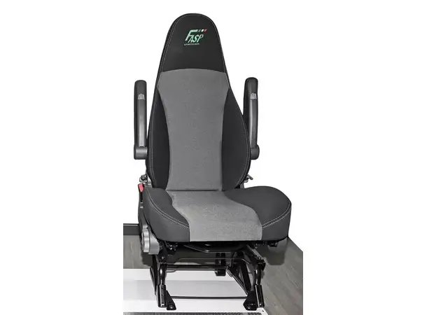 Dreibart enkeltsete 55 cm svart/grå | Caravan.no