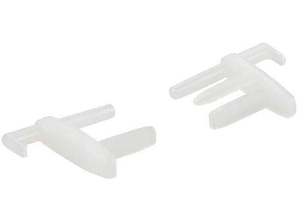 Endestykker Rastrollo 2000/3000 natur 6 stk, 3 + 3 