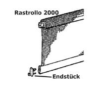 Endestykker Rastrollo 2000/3000 natur 