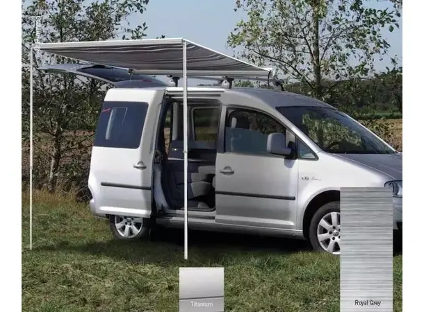 Fiamma F35 Pro 180 cm Sølv / Royal Grey 