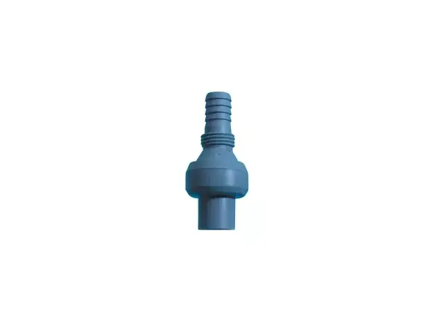 Tilbakeslagsventil slange/pumpe Ø10 mm Blå 