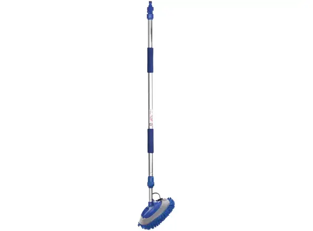 Yachticon vaskekost m/mikrofiberbørste og teleskop 
