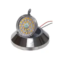 Dreie- og vippbar LED-spot, krom Ø88 mm x H27 mm