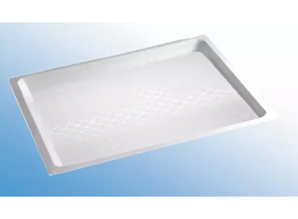 Dusjkar, hvit plast, 915x820x53 mm | Caravan.no