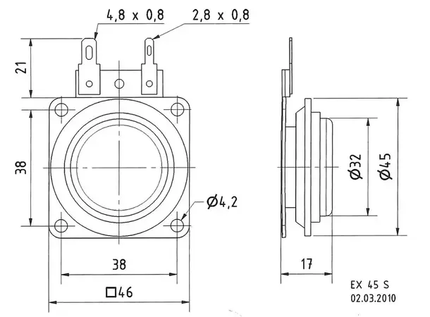 Exciter EX60S innebygd panelhøyttalere | Caravan.no