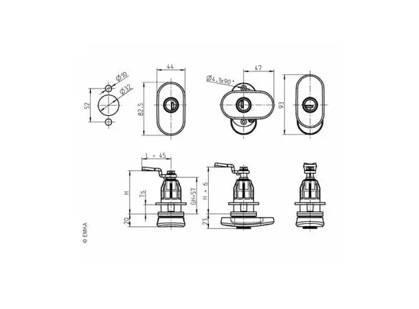 Dørlås med optisk åpningsindikator | Caravan.no