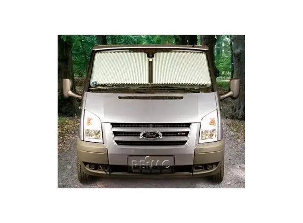 REMIfront sideruter grå Ford Transit fra 2012, V362. 