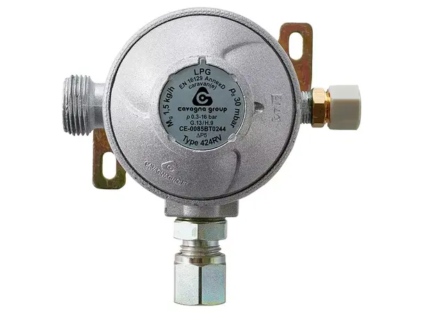 Regulator Kosan Annex D veggmontert Ø10mm rør 
