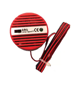AMS Gassalarm Camp Signal P 12V rød