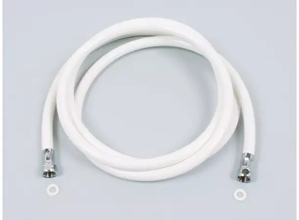 Dusjslange hvit 1,5 m, 3/8 "x3/8" 150 cm 