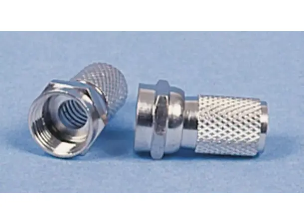 F-kontakt 7 mm 2 stk | Caravan.no