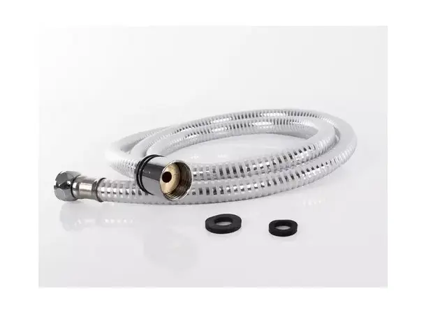 Dusjslange hvit 1,6 m, 3/8 "x 1/2" – 160 cm | Caravan.no