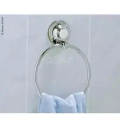 Everloc h&#229;ndkleholder med sugekopp krom