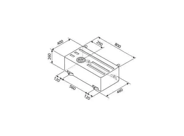 Fersk- og spillvannstank 75 l EV1501 | Caravan.no