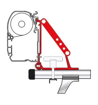 Fiamma adapter for takstativ F1/F45/F35/F50/F55