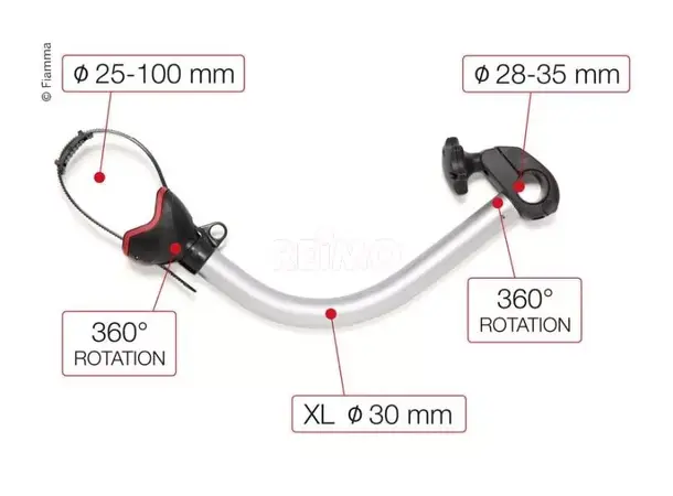 Fiamma Bike Block Pro S4 07215C01A 