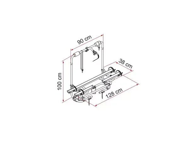 Fiamma Carry-Bike Caravan XL A Pro 200 | Caravan.no