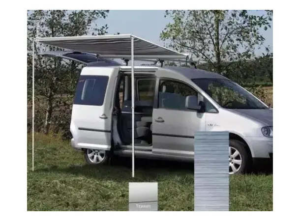 Fiamma F35 Pro 270 cm – Sølv / Royal Blue | Caravan.no