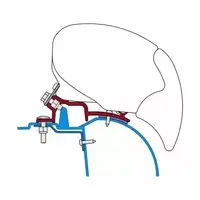 Fiamma adapter for F65L & F80S Master/Movano fra 2006-2010
