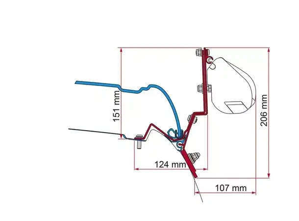 Fiamma adapter til F35 Pro og F45 | Caravan.no