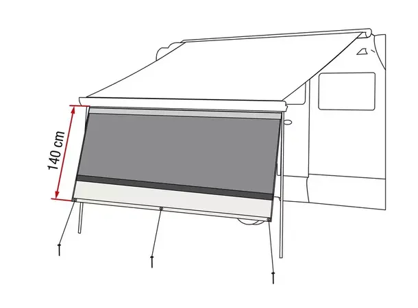 Fiamma frontblocker 325 | Caravan.no