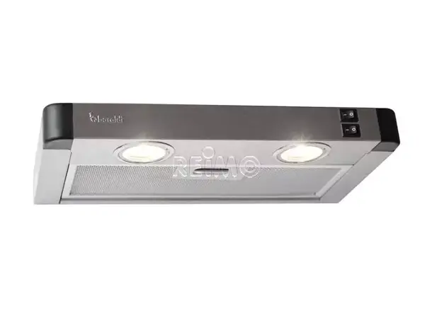 Filteravtrekksvifte click 12V m/LED-lys 40x21x5 cm 