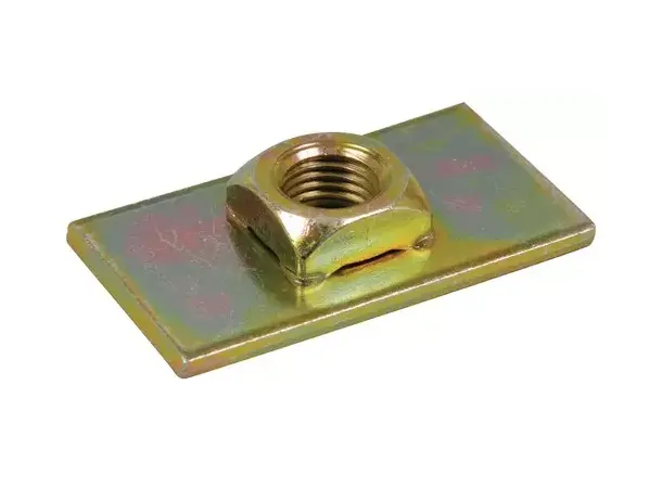 Gjenget plate for sikkerhetsbelte | Caravan.no