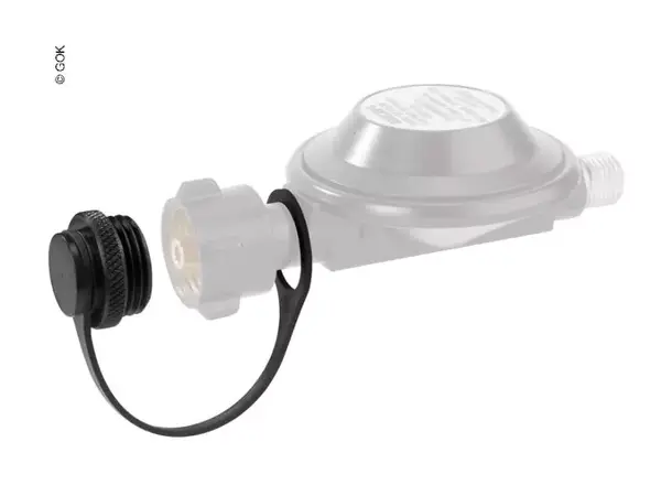 Hette for trykkregulator Med inngang W 21,8x1/14 