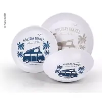 Holiday Travel melamin servisesett For 2 personer