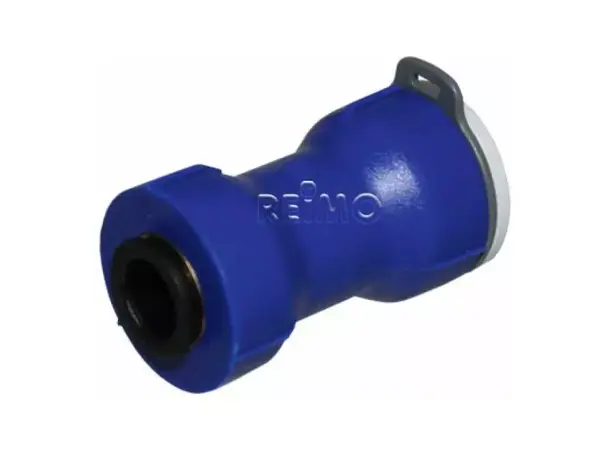 Reich rett kokertilkobling for 12 mm rør 
