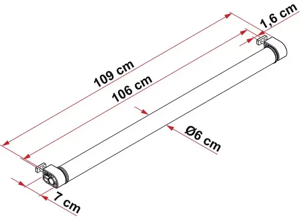 Fiamma Roller Roof Rail lastehjelp | Caravan.no