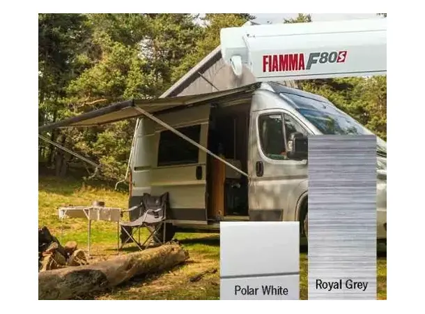 Fiamma takmarkise F80S 450 cm – Royal Grey | Caravan.no