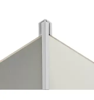 Forbindelsesprofil innvendig 220 cm Lysegrå