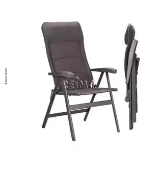 Westfield campingstol Noblesse koksgrå Belastning opptil 150 kg