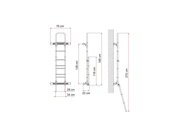 Fiamma Kit Bars Deluxe sølv | Caravan.no