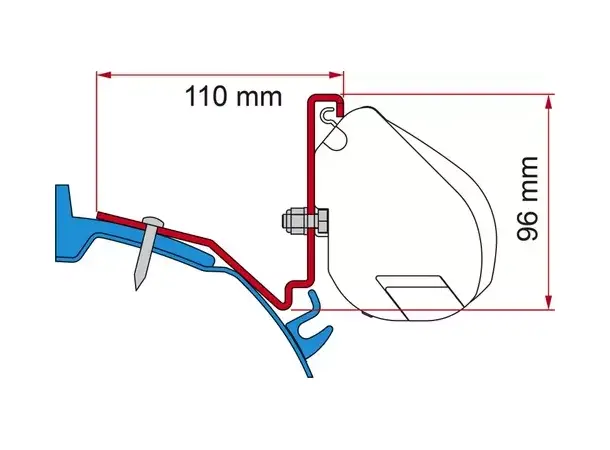 Fiamma adapter til F35 Pro | Caravan.no