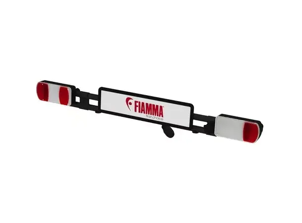 Fiamma skiltholder med skiltlys svart | Caravan.no