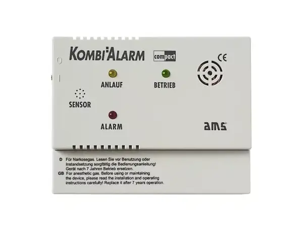 Gassvarsler kombialarm AMS Compact 12V | Caravan.no