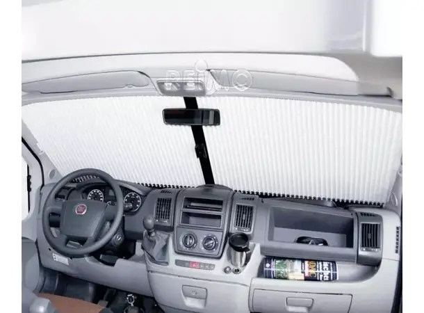 REMIfront IV frontruteskygge beige Ducato 2011-2014 modell (x250) 