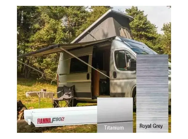 Fiamma takmarkise F80S 450 cm – Royal Grey | Caravan.no