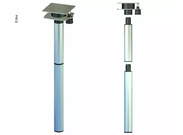 Forlengelsesbordfot 756 mm 3 deler 