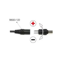 Fiamma Turbo-Kit erstatningskabel 98683-120