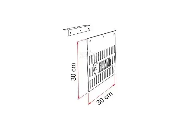 Fiamma skvettlapp til Ducato bobil bak – 2 stk | Caravan.no