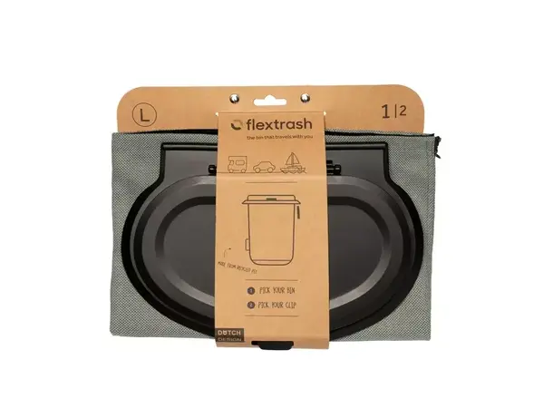 Flextrash søppelbøtte Ocean Green – 3 liter | Caravan.no