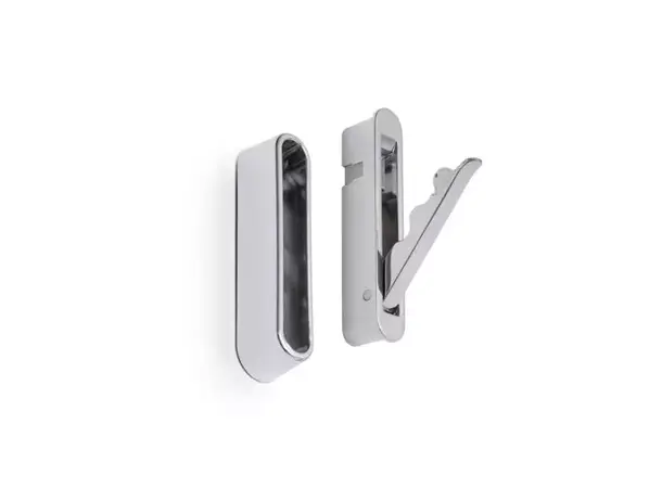 Foldbar knagg 8 cm krom | Caravan.no