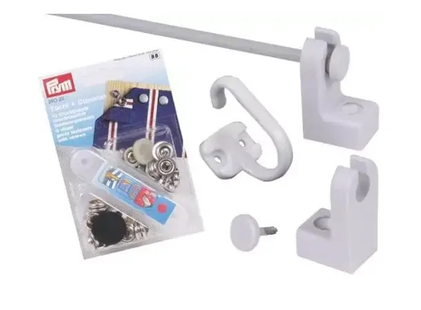 Gardin-monteringssett – inkl. 12 m spannfix | Caravan.no